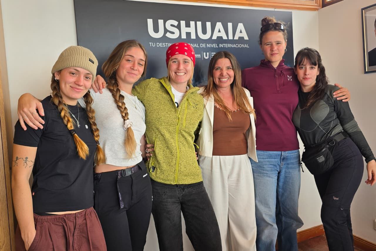 LA SECRETARIA DE TURISMO RECIBIÓ A BEGOÑA ALDAY ANTES DE SU PARTIDA A LA ANTÁRTIDA PARA EL DESAFÍO IRONHUMAN