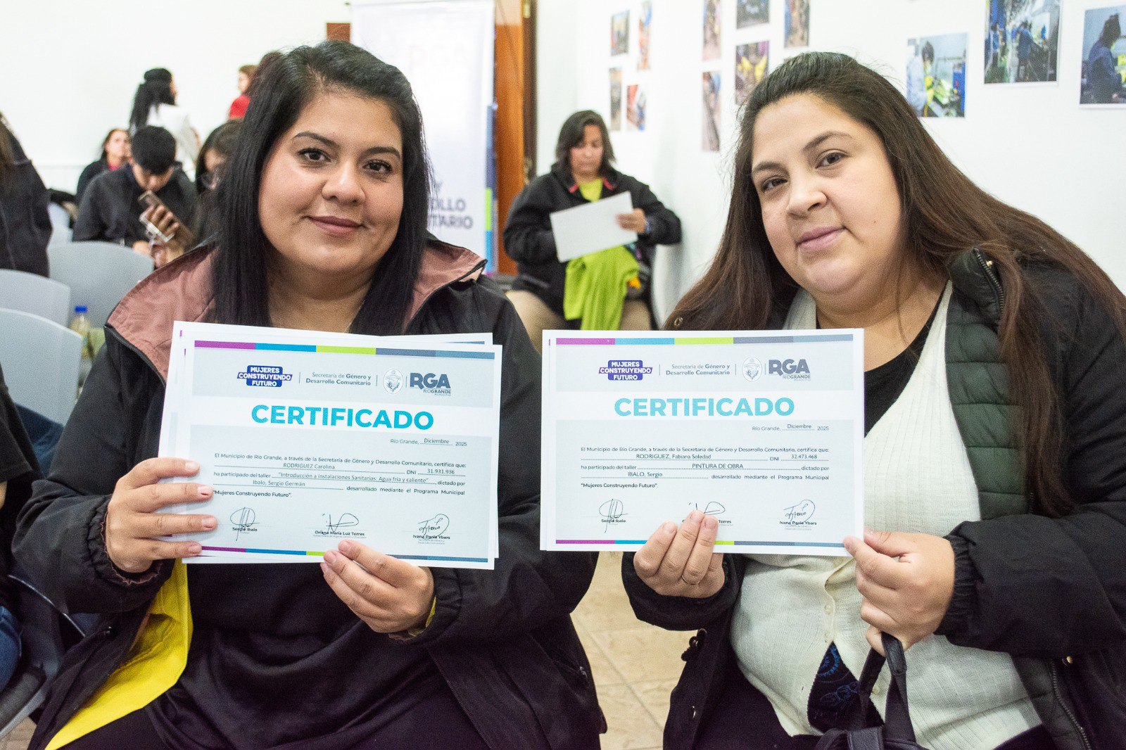 MÁS DE 180 MUJERES SE CERTIFICARON EN OFICIOS A TRAVÉS DEL PROGRAMA “MUJERES CONSTRUYENDO FUTURO”