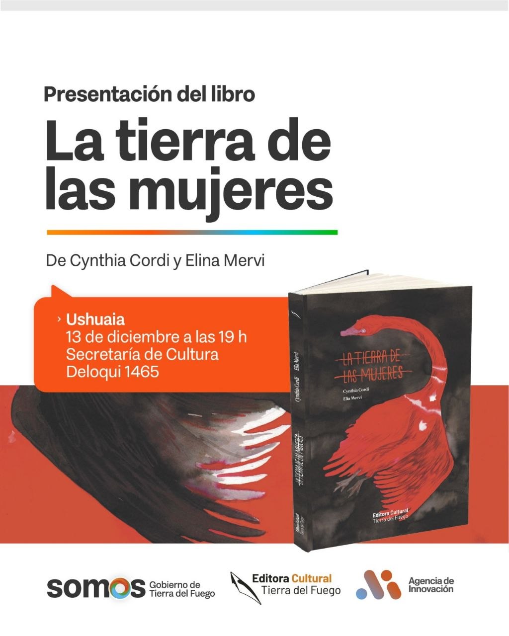 ESTE SÁBADO SE PRESENTARÁ EL LIBRO “LA TIERRA DE LAS MUJERES”