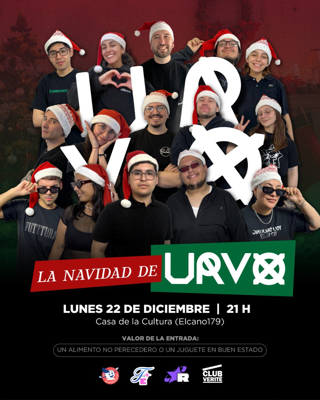 EL MUNICIPIO ACOMPAÑA A URVOX TV EN LA CELEBRACIÓN DE UNA NAVIDAD SOLIDARIA
