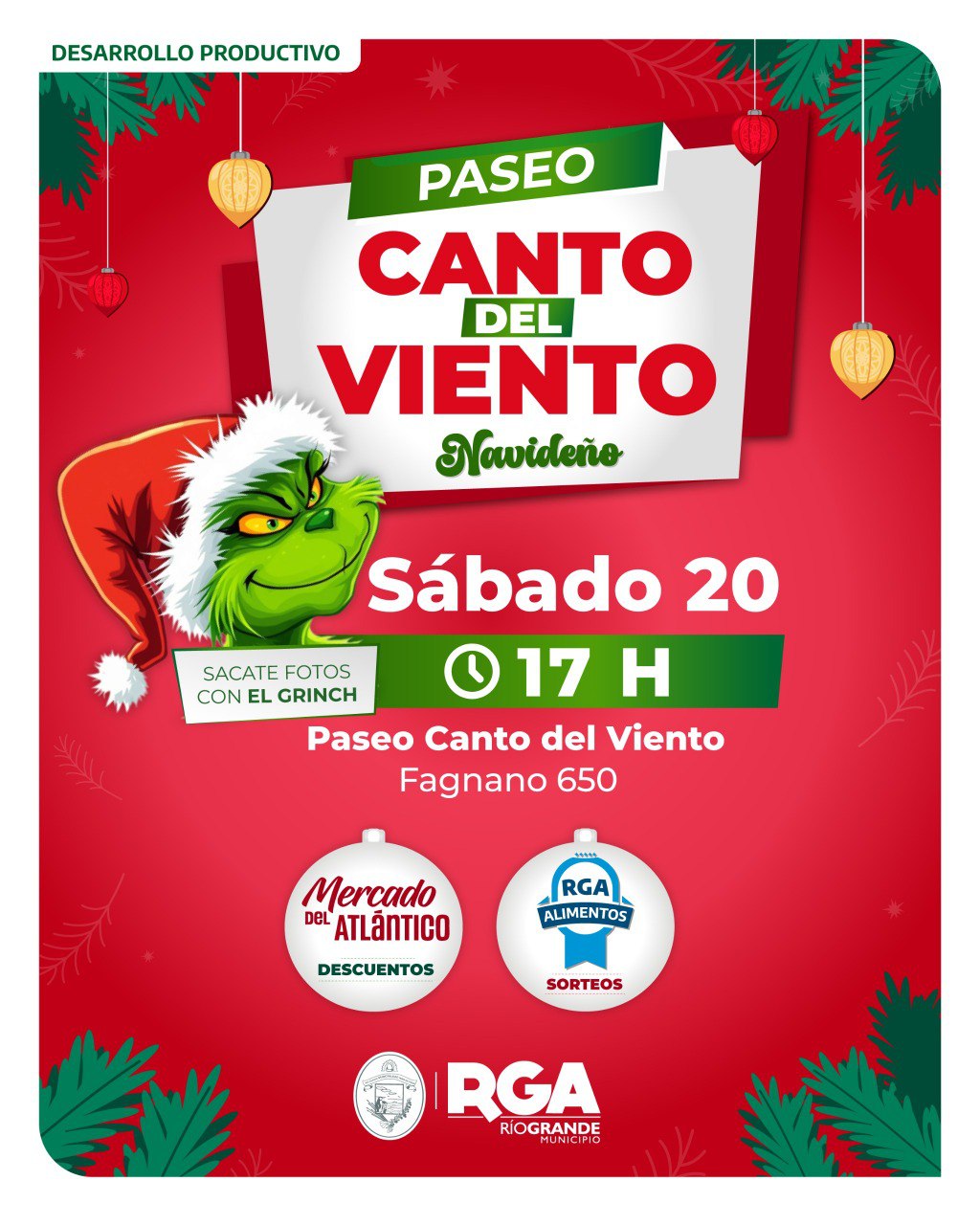 EL PASEO CANTO DEL VIENTO NAVIDEÑO LLEGA CON DESCUENTOS Y SORTEOS