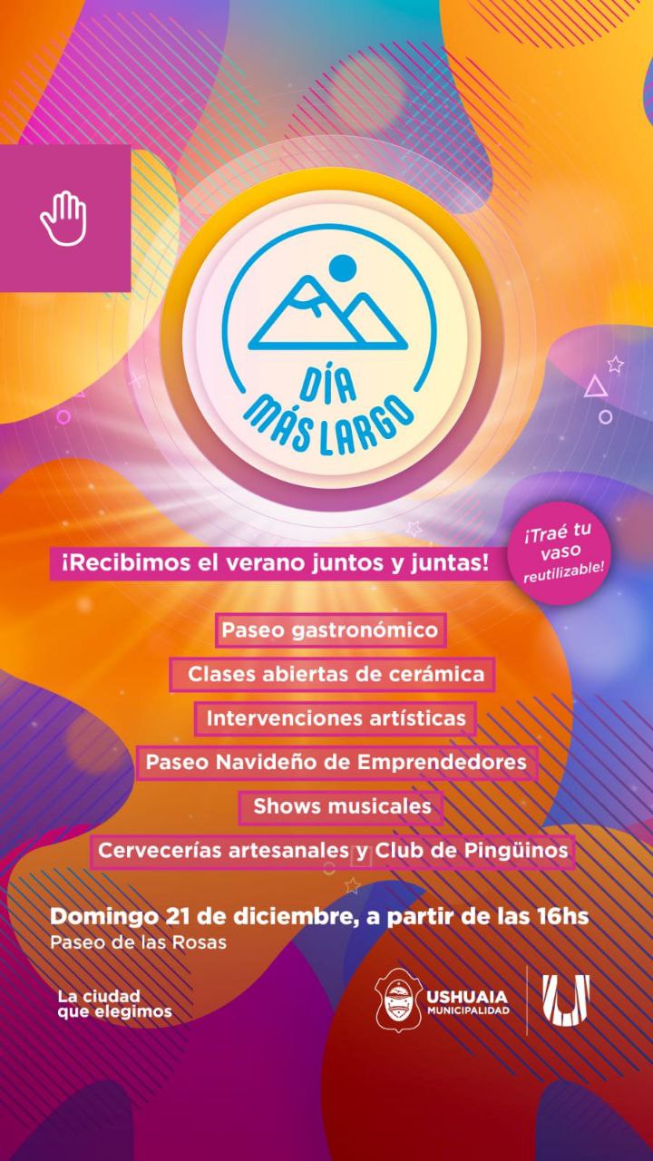 LA MUNICIPALIDAD DE USHUAIA LLEVARÁ ADELANTE EL FESTEJO POR EL “DÍA MÁS LARGO” ESTE DOMINGO 21
