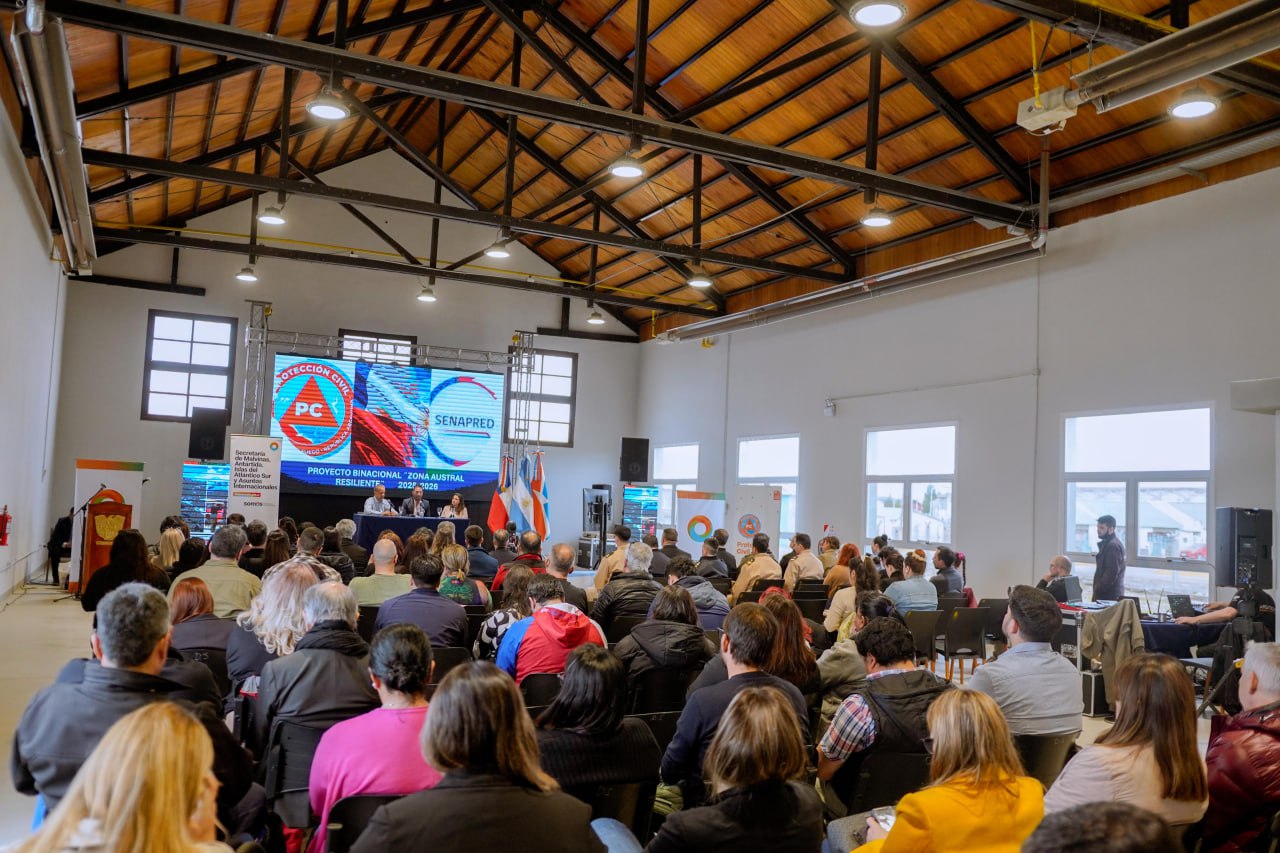 “ZONA AUSTRAL RESILIENTE”: TIERRA DEL FUEGO AVANZA EN LA CONSTRUCCIÓN DE UN SISTEMA BINACIONAL DE PREVENCIÓN Y RESPUESTA ANTE EMERGENCIAS SÍSMICAS